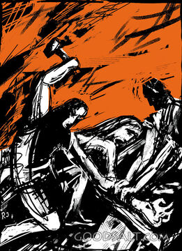 Nailing Jesus to the Cross