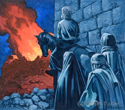 Nehemiah Inspects the Walls