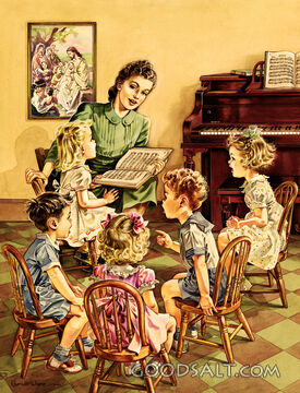 Nursery Children Singing