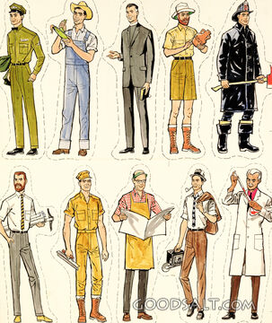 Occupational Cutouts (Men)