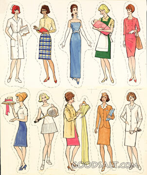 Occupational Cutouts (Women)