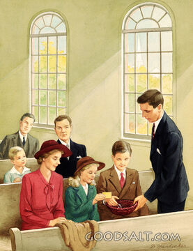 Offering in Church