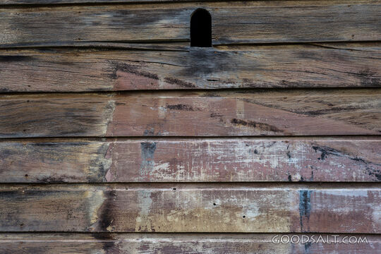 old wooden plank wall
