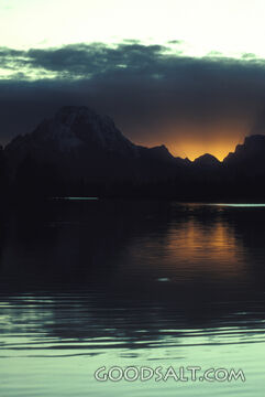 Oxbow Bend Sunset