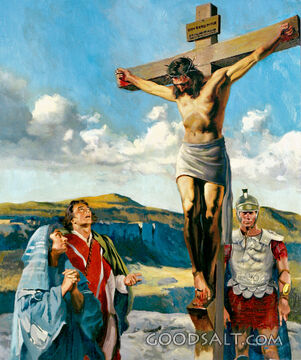 Mary and John at Crucifixion