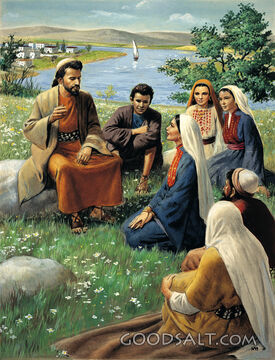 Paul Talking With Lydia