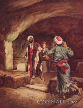 Peter and John Hasten to the Sepulchre
