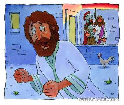 Peter Denies Jesus