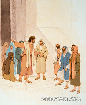 Peter Preaches at the Temple
