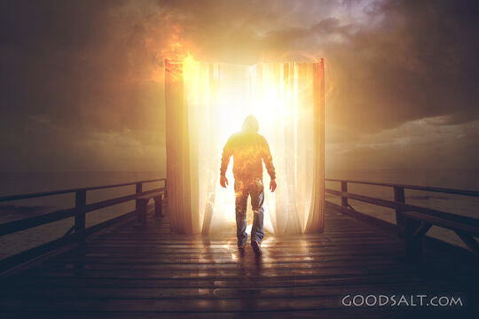 Power Flowing From an Open Book