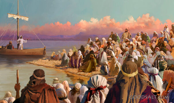 Preaching From a Boat
