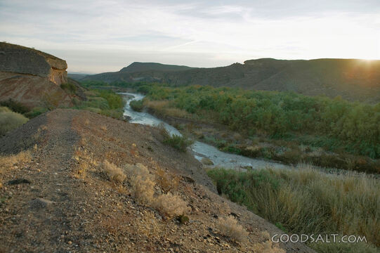 River Runs Through a Desert