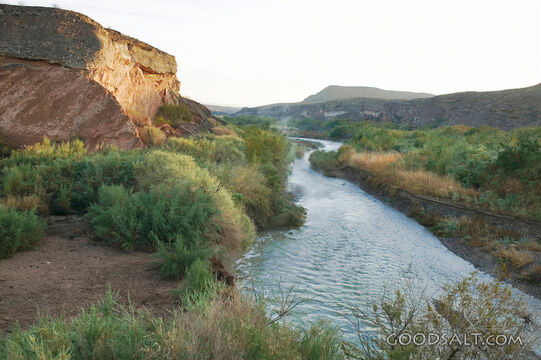 River Runs Through a Desert