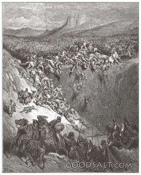 Sampson Destroying the Philistines