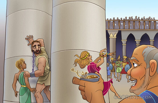 Samson - between Two Pillars