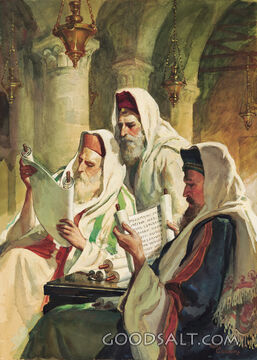 Scribes in the Temple