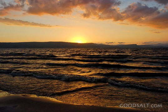Sea of Galilee Sunset C