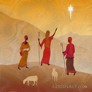 Shepherds on Hilltop