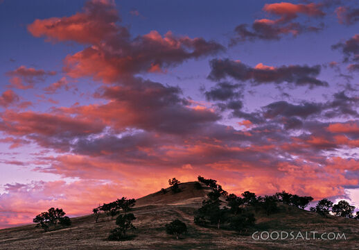 Sky at Sunset With Pink Clouds