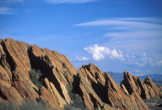Slanted Rock Formtions