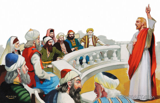 Speaking to the Sanhedrin