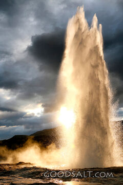 Strokkur Geyser, Laugarfjall, Iceland