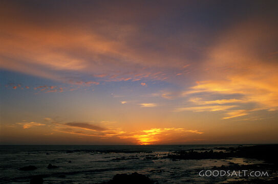 Sunset over the Ocean
