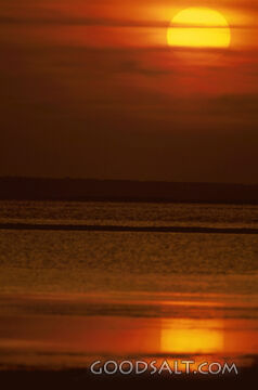 Sunset Wtih Clouds over the Ocean