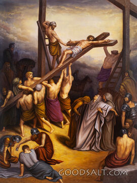The Cross Is Lifted Up