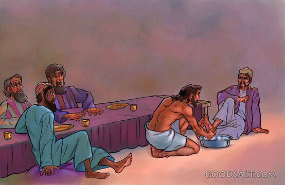The Last Supper - the Servant of All
