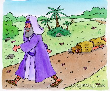 The Priest Passes By