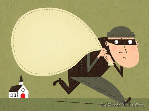 Their Stealing From Church