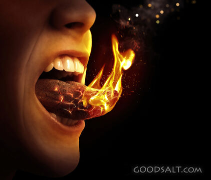 Tongue on Fire