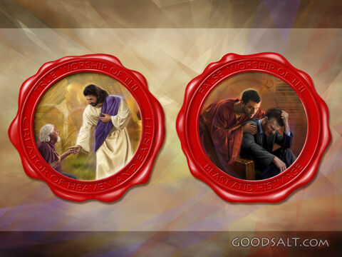 True and False Worship Seals.