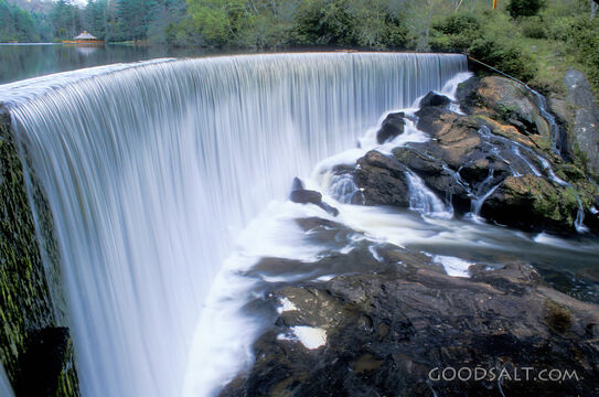 Waterfall and Rocks