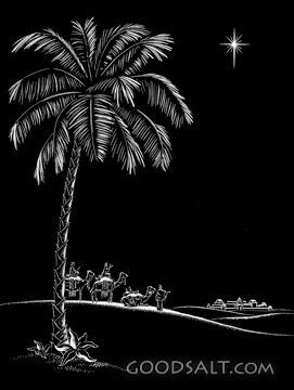 Wisemen Near Bethlehem