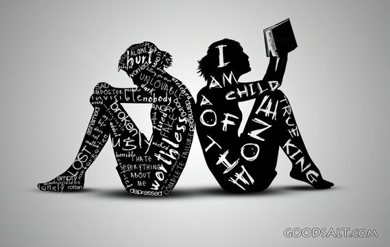 Word Art With Women and Bible