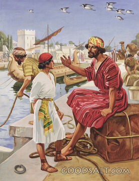 Young Saul at Tarsus