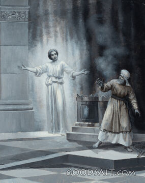 Zechariah Speaks With the Angel