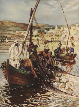 A Great Multitude of Fish is Enclosed
