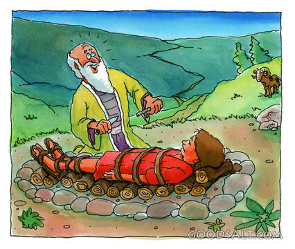 Abraham Offers Isaac