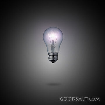 Abstract Lightbulb