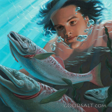 Adam Swimming