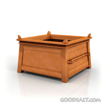 Altar of Sacrifice on White Background