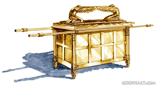 The ark of the covenant.