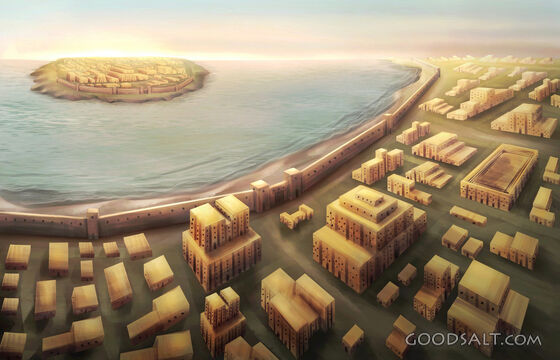 Ancient City of Tyre-Old Mediterranean City and Island City