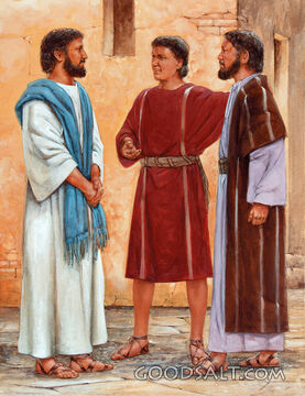 Andrew Brought His Brother to Jesus