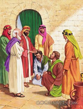 Anointing of Paul and Barnabas