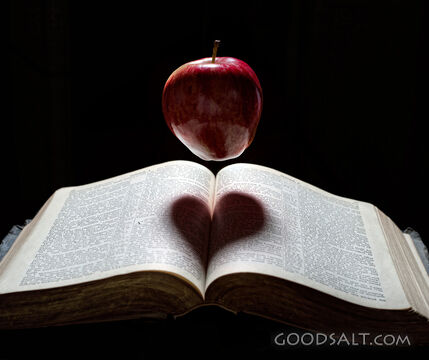 Apple over Bible