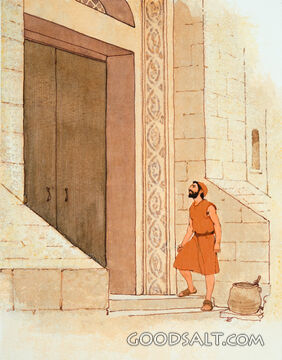 At the Door